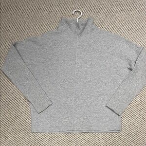 Lululemon Gray Mock-Neck Sweatshirt.